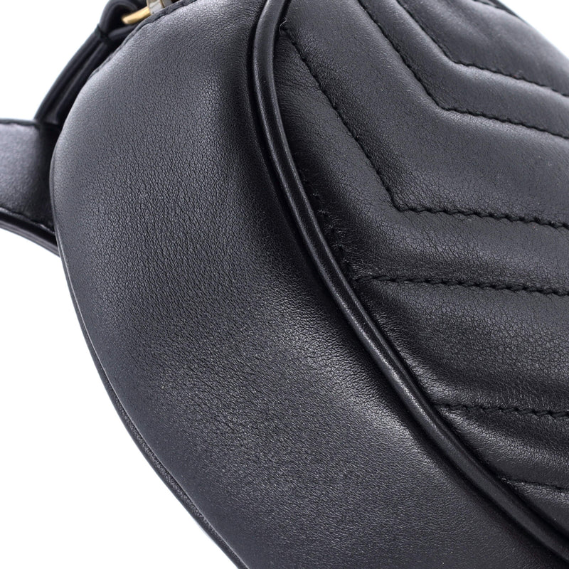 Gg Marmont Belt Bag Matelasse Leather