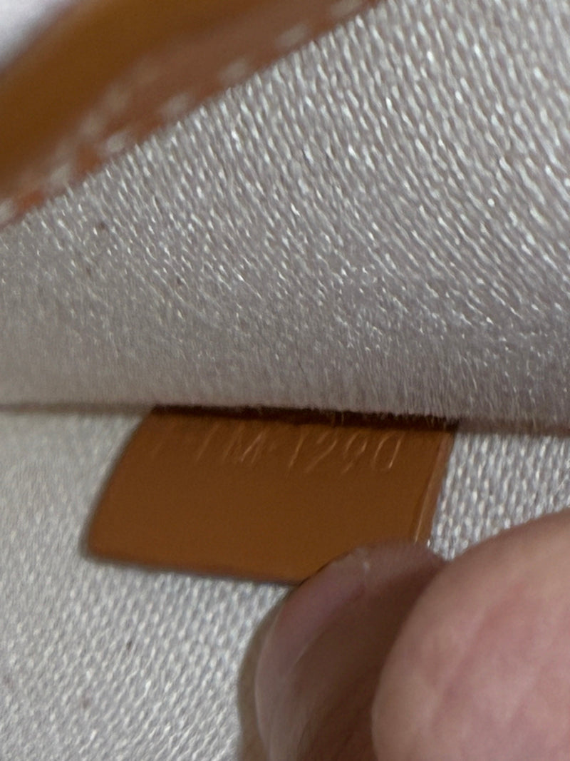 Vertical Cabas Tote Canvas With Leather