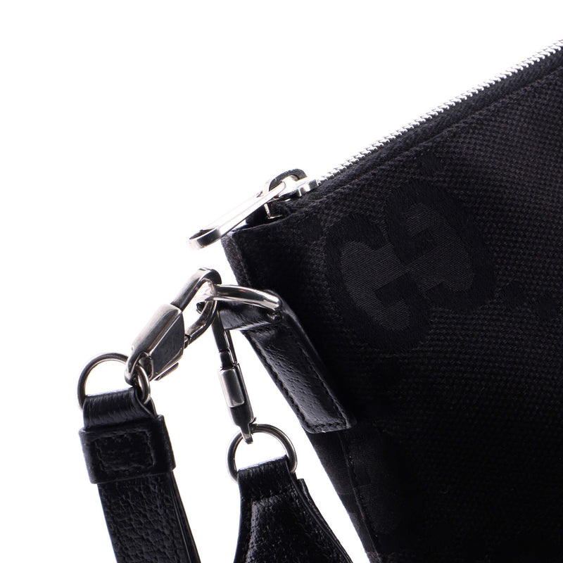 Zip Messenger Bag Jumbo Gg Canvas