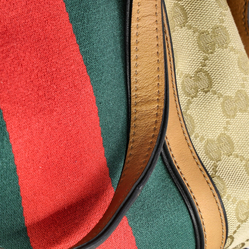 Rania Convertible Top Handle Bag Web Gg