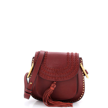 Hudson Handbag Whipstitch Leather Small