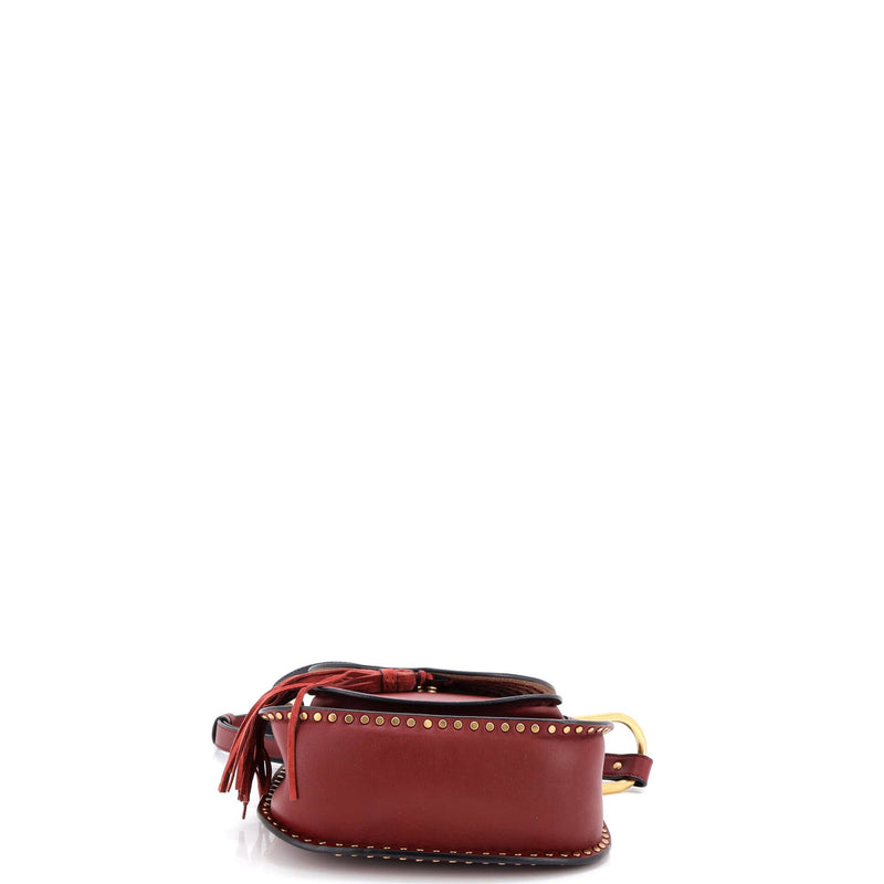 Hudson Handbag Whipstitch Leather Small