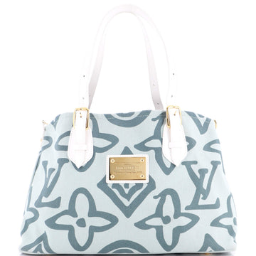 Tahitienne Cabas Canvas Pm