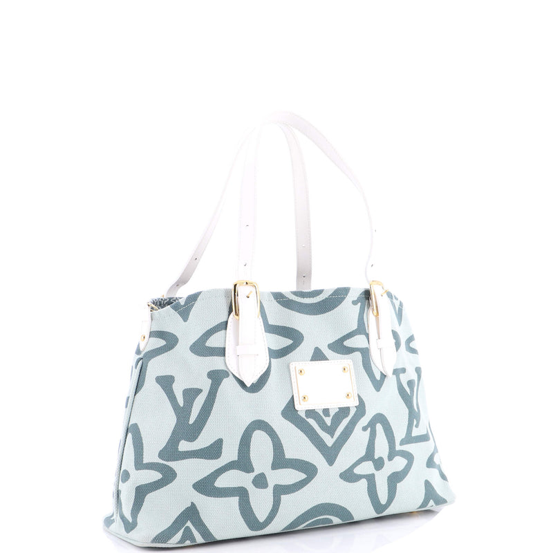 Tahitienne Cabas Canvas Pm