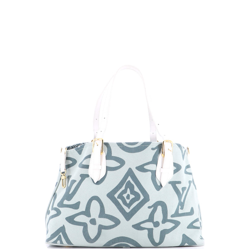 Tahitienne Cabas Canvas Pm