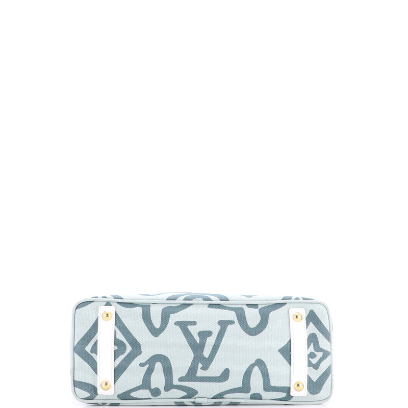 Tahitienne Cabas Canvas Pm