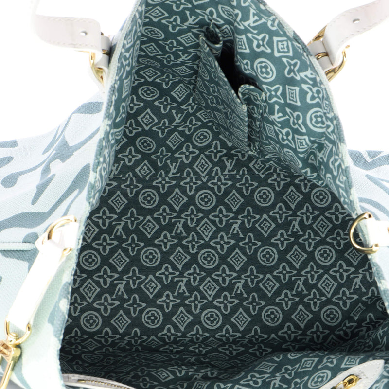 Tahitienne Cabas Canvas Pm