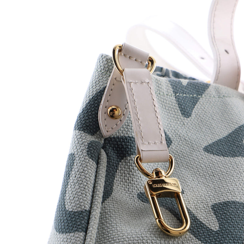 Tahitienne Cabas Canvas Pm