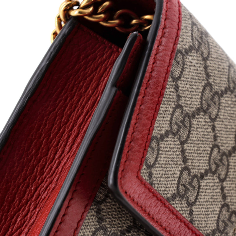 Queen Margaret Chain Wallet Gg Coated