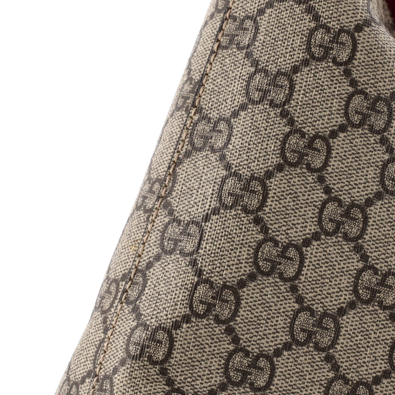 Signature Fold Over Tote Gg Coated