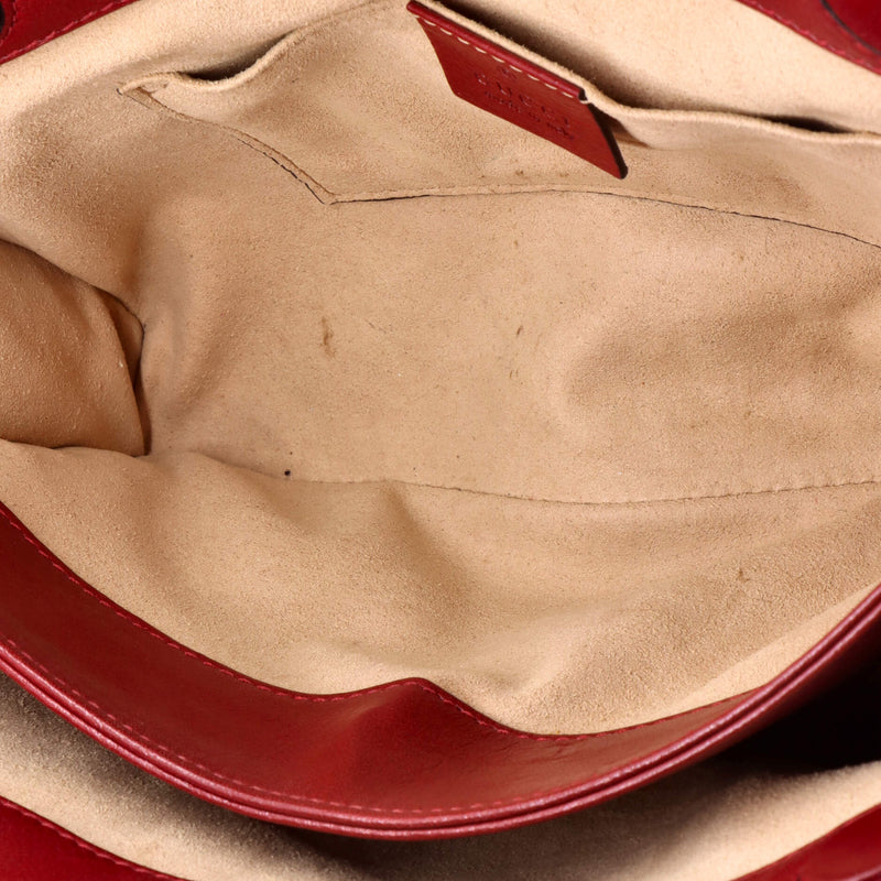 Ophidia Chain Shoulder Bag Suede Small