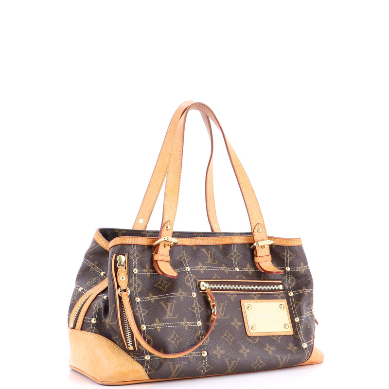 Riveting Handbag Canvas