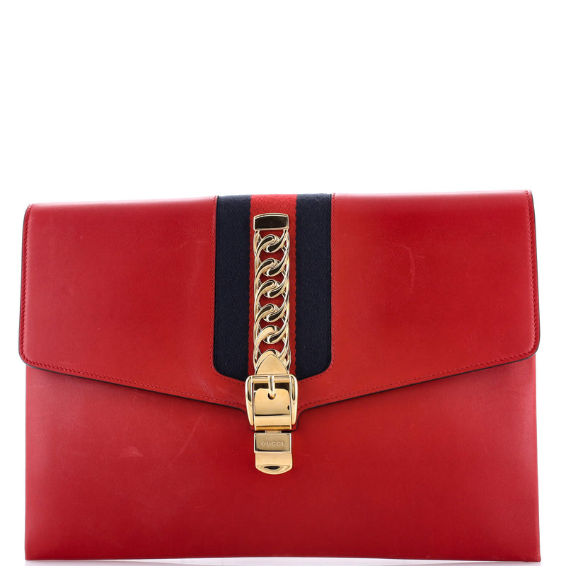 Sylvie Clutch Leather Maxi