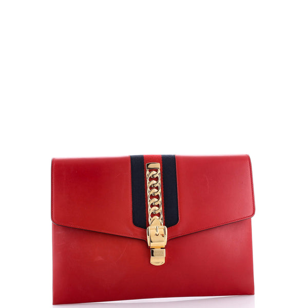 Sylvie Clutch Leather Maxi