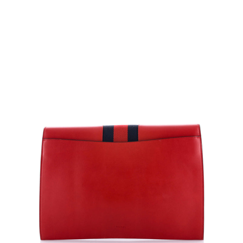 Sylvie Clutch Leather Maxi