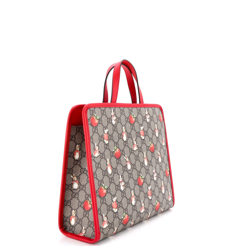 Children's Tote Printed Gg Coated Canvas