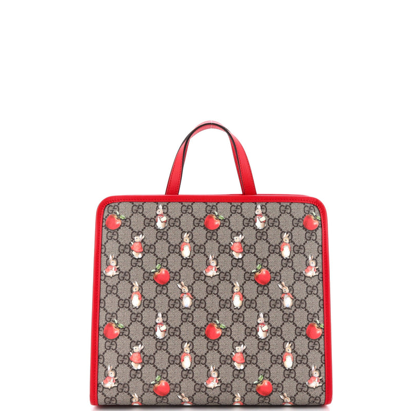 Children's Tote Printed Gg Coated Canvas