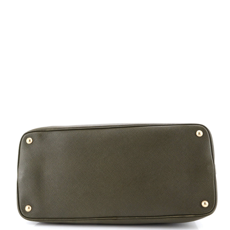 Cuir Promenade Front Zip Tote Saffiano