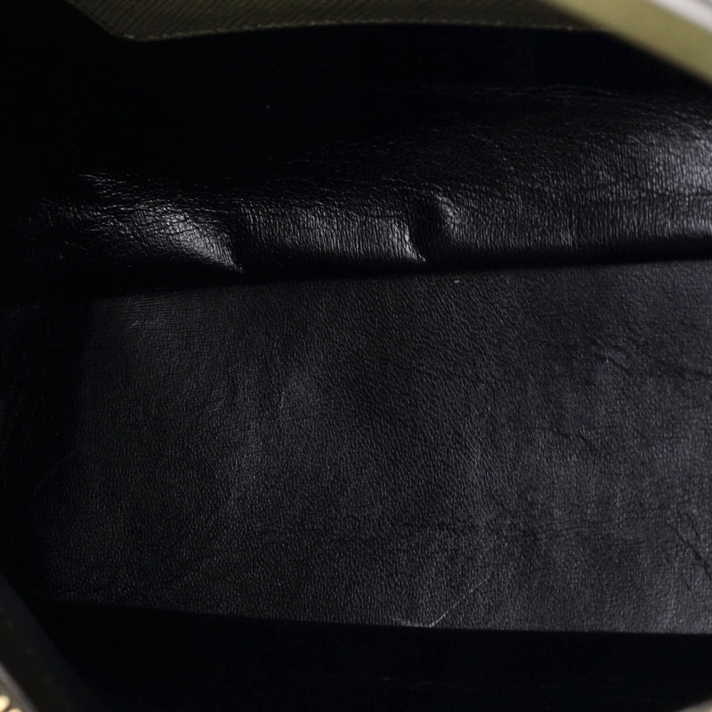 Cuir Promenade Front Zip Tote Saffiano