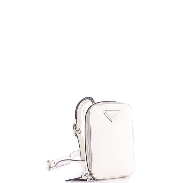 Harness Crossbody Bag Saffiano Leather