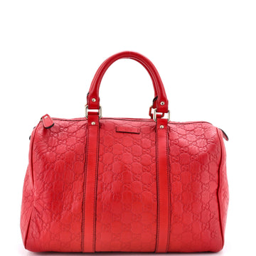 Joy Boston Bag Guccissima Leather Medium