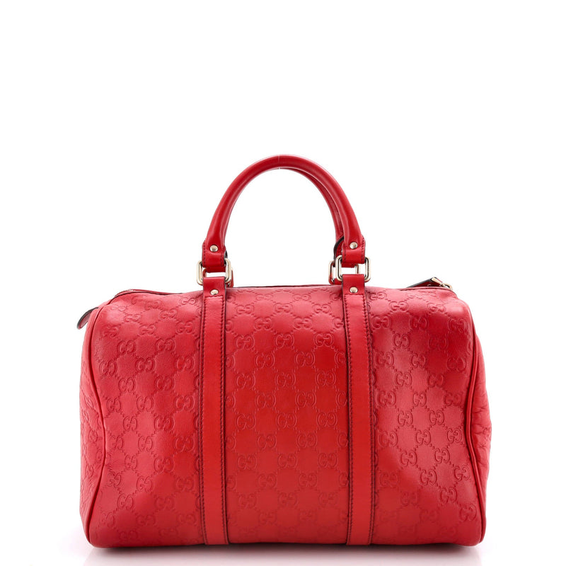 Joy Boston Bag Guccissima Leather Medium