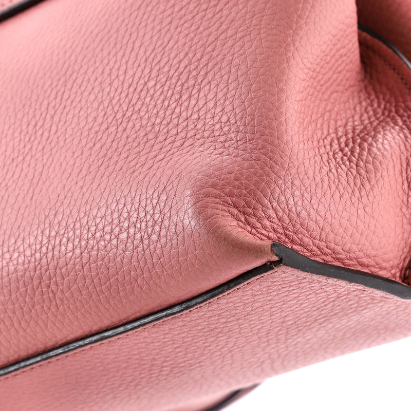 Bamboo Daily Top Handle Bag Leather