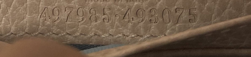 Petite Gg Marmont Chain Wallet Leather