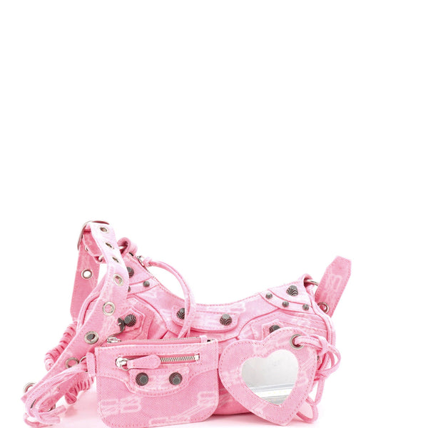 Le Cagole Giant Studs Shoulder Bag Bb