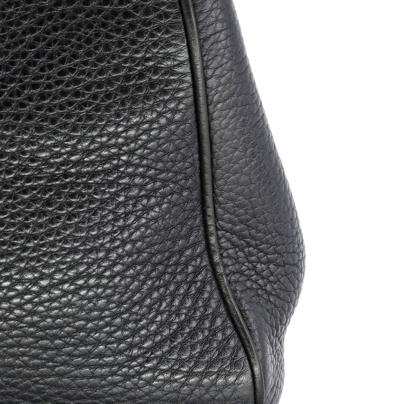 Bamboo Shopper Tote Leather Mini