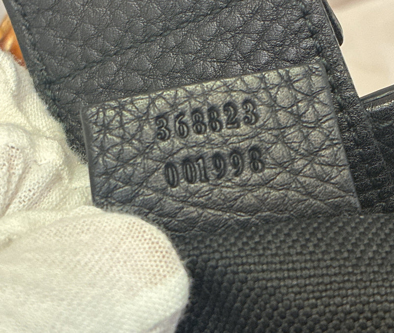 Bamboo Shopper Tote Leather Mini