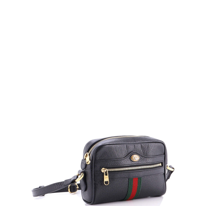 Ophidia Shoulder Bag Leather Mini