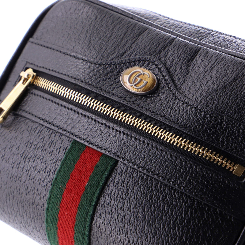 Ophidia Shoulder Bag Leather Mini