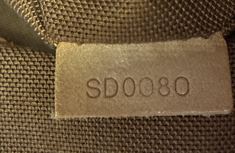 Vintage Alma Handbag Canvas Pm