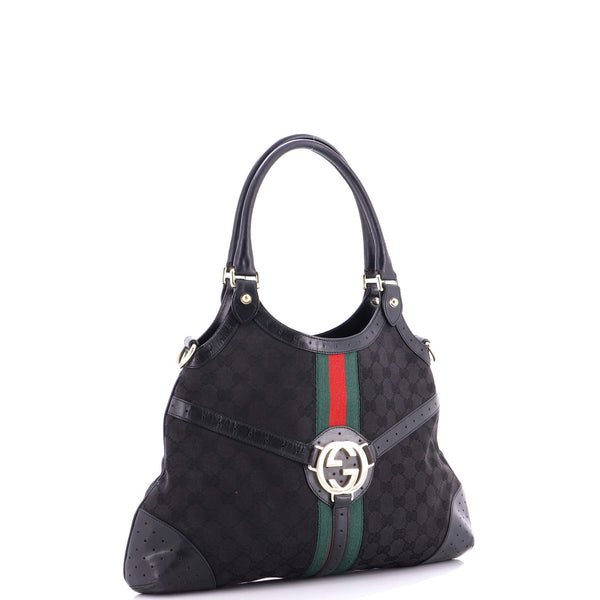 Reins Web Hobo Gg Canvas Large