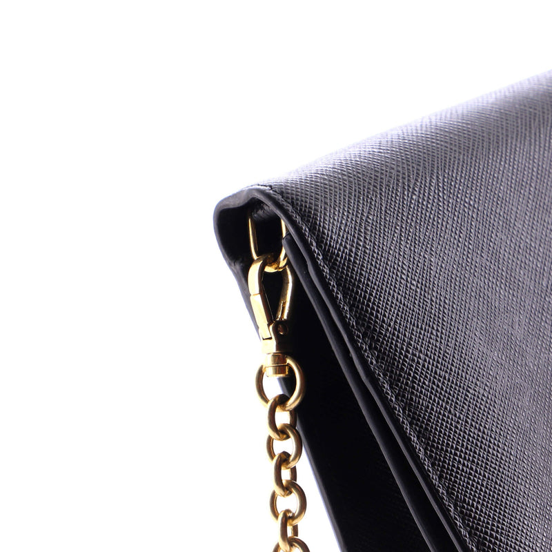 Wristlet Wallet On Chain Saffiano
