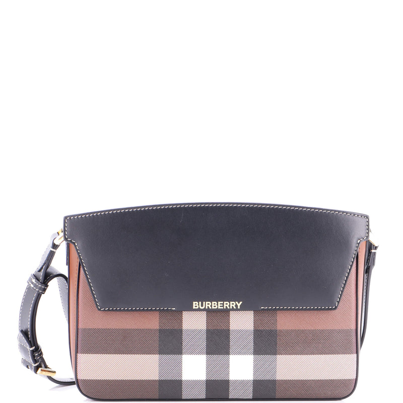 Catherine Shoulder Bag Check E-Canvas