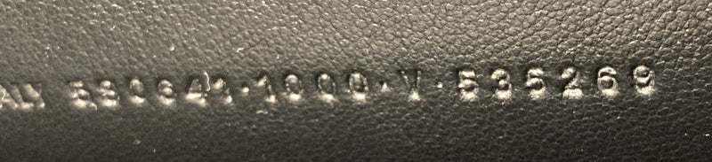 Sharp Shoulder Bag Crocodile Embossed