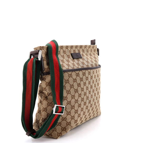 Front Pocket Web Messenger Gg Canvas