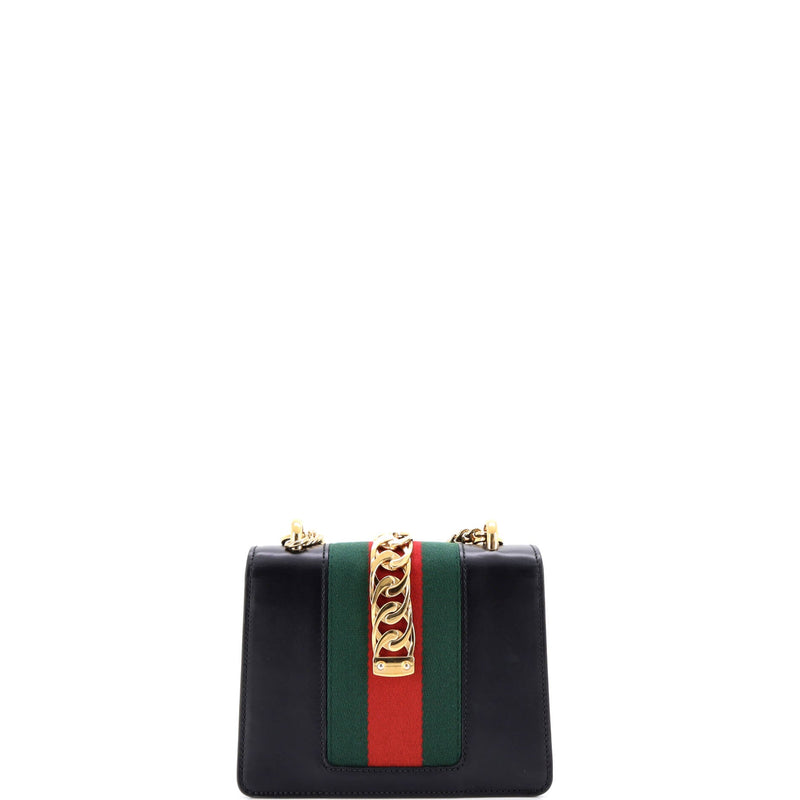 Sylvie Chain Shoulder Bag Leather Mini