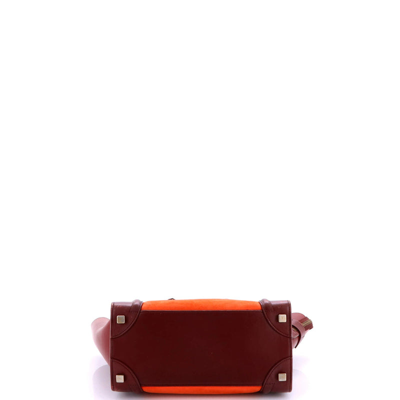 Luggage Bag Suede Mini