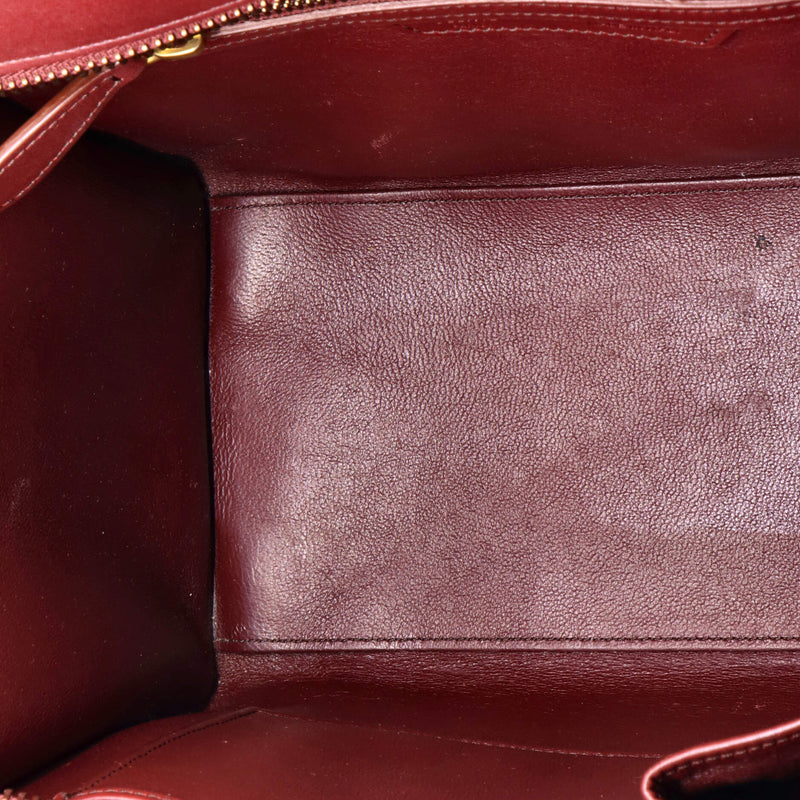 Luggage Bag Suede Mini