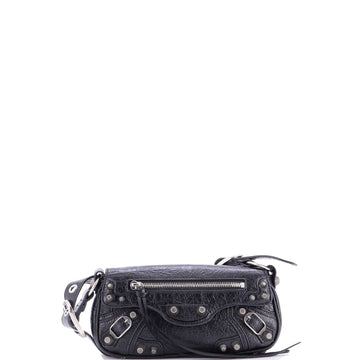 Le Cagole Giant Studs Sling Bag Leather
