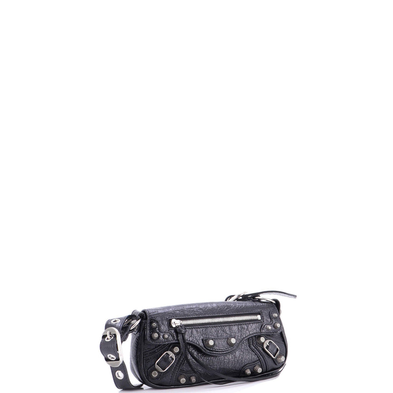 Le Cagole Giant Studs Sling Bag Leather