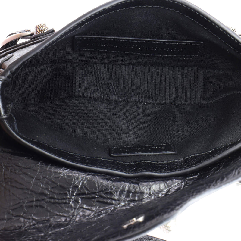 Le Cagole Giant Studs Sling Bag Leather