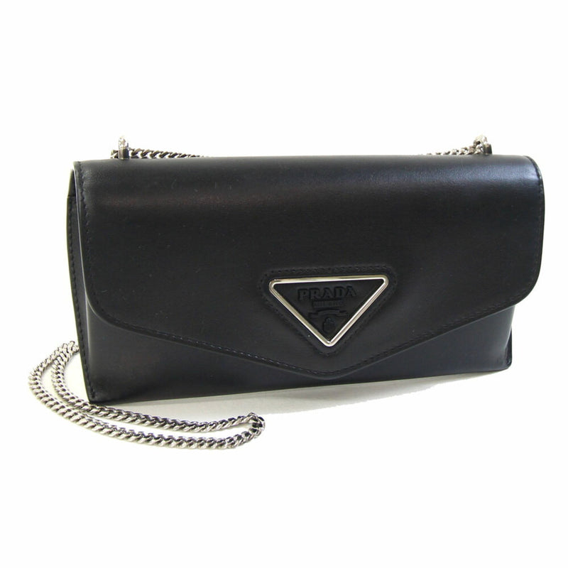 Triangle Logo Envelope Chain Crossbody
