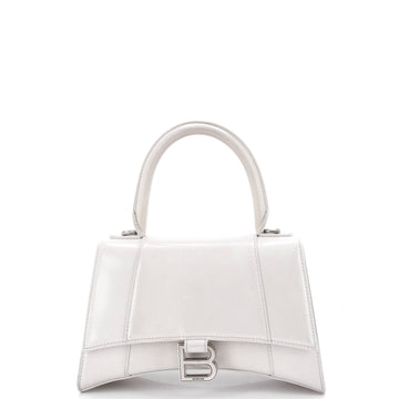Hourglass Top Handle Bag Leather Small