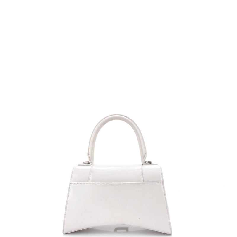 Hourglass Top Handle Bag Leather Small