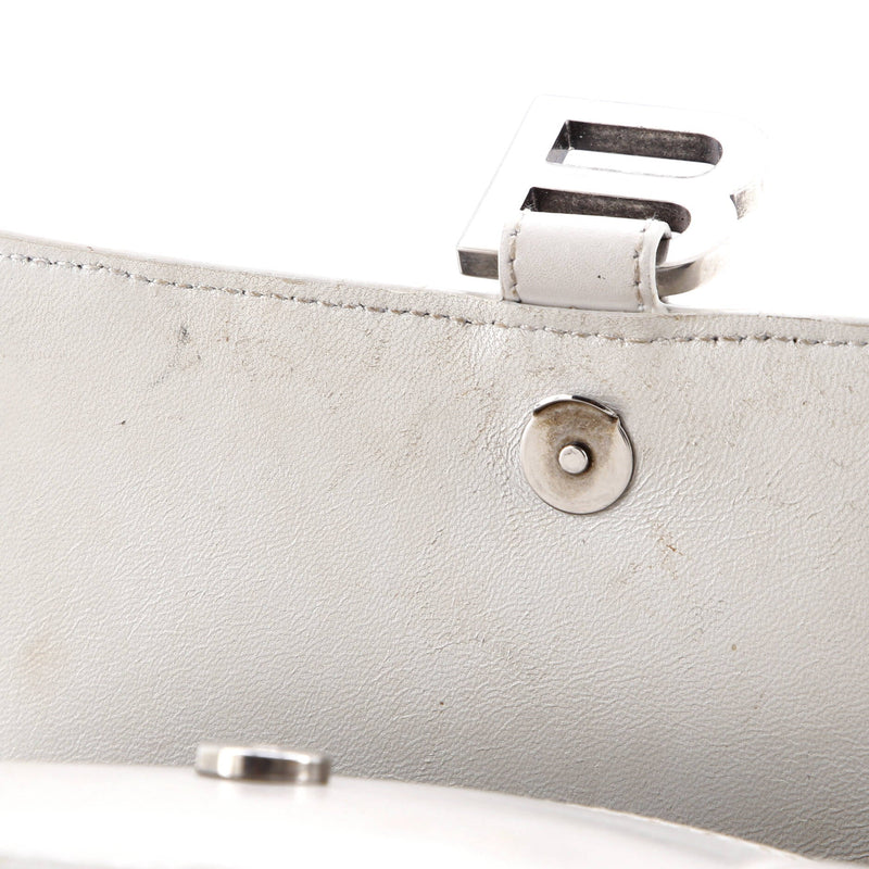 Hourglass Top Handle Bag Leather Small