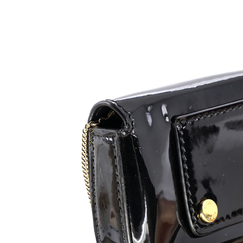 Chain Baguette Charm Bag Patent Nano